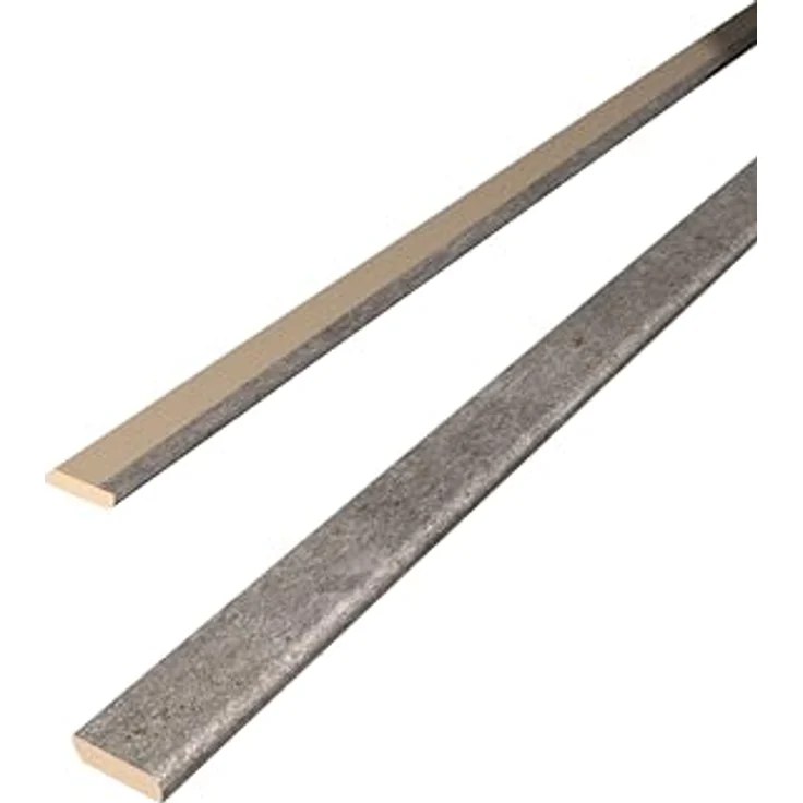 EGGER Abdeckleiste Decowall AL003, flache Wandverkleidung in Rovigo Beton, 2400 x 6 x 25 mm, langlebig und strapazierfähig, einfache Montage – Bild 2