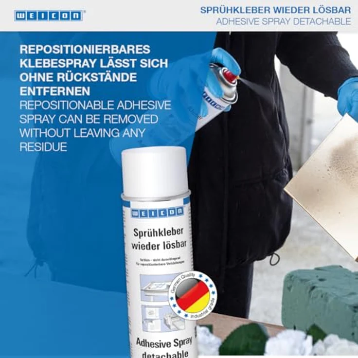 WEICON Sprühkleber 500 ml wieder lösbar - Preisvergleich – Bild 4