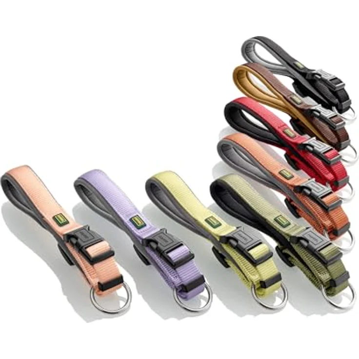 Hunter Hunde-Halsung Neopren Vario Plus braun-karamell S-M – Bild 4