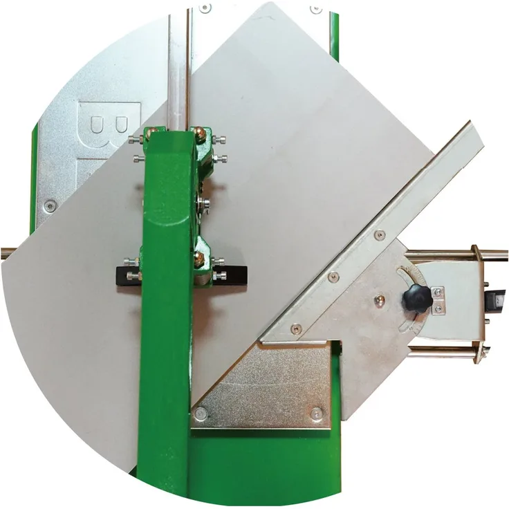 BERG TECTOOL Fliesenschneider BTC 1250 EUROPE, Fliesenschneidemaschine mit Schnittlänge bis 1250 mm, integriertes Rollbandmaß, massiver Stahlgrundsockel
