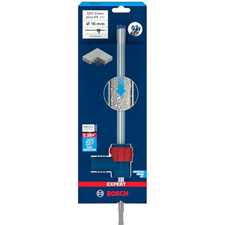 Bosch EXPERT SDS Clean plus-8X Hammerbohrer-Set für chemische Verankerungen (Ø 16,0 mm, Professional Zubehör Bohrhammer) – Bild 2
