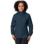 "VAUDE WOMEN'S ESCAPE LIGHT JACKET, Leichte und moderne Arbeitsjacke, wasserdicht, atmungsaktiv, blau"