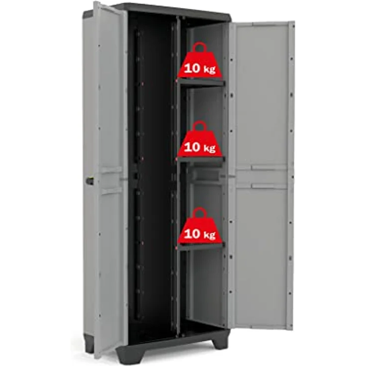 Kis Stilo Allzweckschrank, 68 x 39 x 173 cm (L x T x H), Gartenschrank – Bild 6