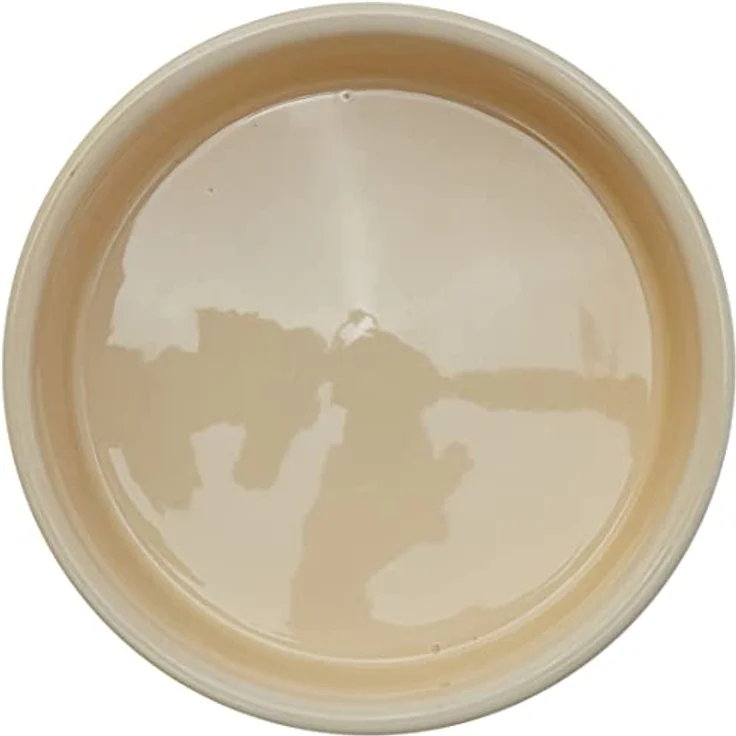 Trixie Keramiknapf mit Pfoten braun-creme 0,3 l/ø 12 cm – Bild 2