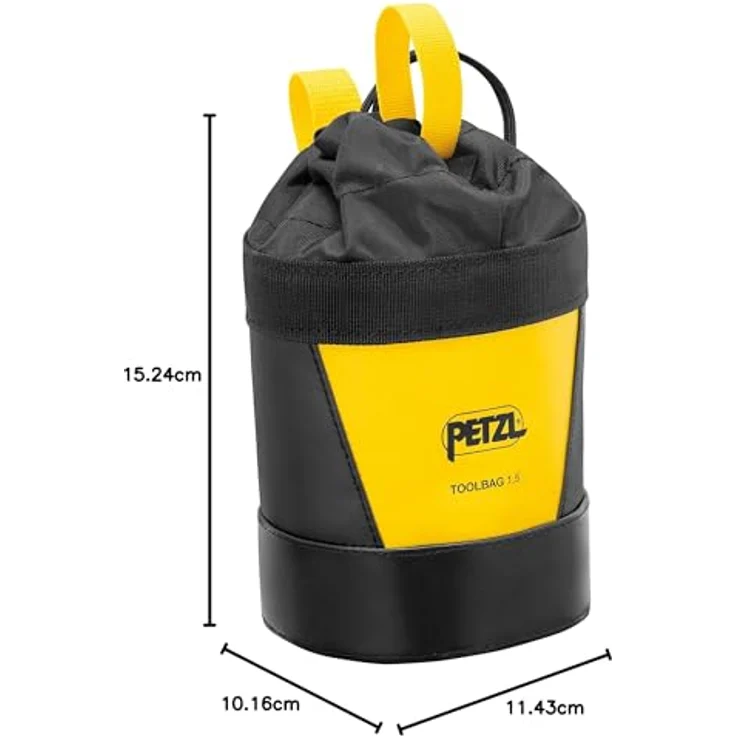 Petzl TOOLBAG 1.5, kompakte Werkzeugtasche mit einfachem Einhandverschluss und robuster, wasserdichter Bauweise – Bild 4