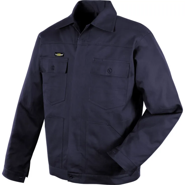 TRIZERATOP teXXor® Bundjacke (290 g/m²) in marine, Größe M, robuste Nahtverarbeitung, doppellagige Taschenbeutel, hautfreundlich zertifiziert
