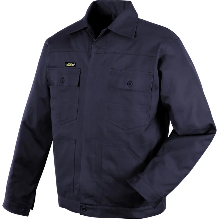 TRIZERATOP teXXor® Bundjacke (290 g/m²) in marine, Größe M, robuste Nahtverarbeitung, doppellagige Taschenbeutel, hautfreundlich zertifiziert – Bild 1