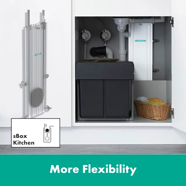 hansgrohe Talis M54, Einhebel-Küchenmischer mit Ausziehbrause, 210mm, schwenkbar bis 360°, Chrom – Bild 3