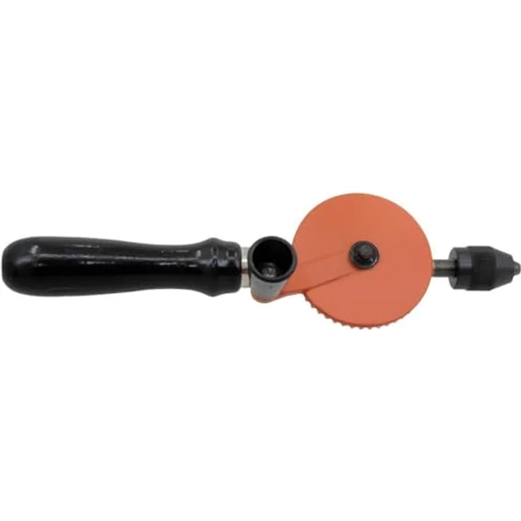 Donau Elektronik M22 Handbohrer, Handbohrmaschine mit Dreibacken-Schnellspannfutter bis 6 mm – Bild 1