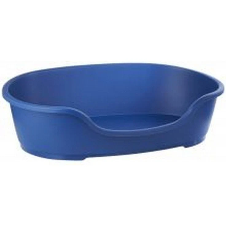 Karlie Do Not Disturb Hundebett aus Kunststoff, 60 cm, blau - Ergonomisch, strapazierfähig, mit Luftlöchern für optimalen Komfort – Bild 3