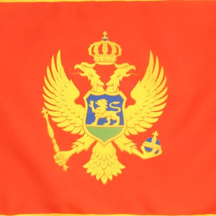 AZ FLAG Flagge Montenegro, 45x30 cm mit Kordel, doppelt genäht und verstärkte Ecken, Polyester 100D – Bild 3