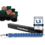 Heimfleiss® Draht Driller Drillapparat mit aut. Rücklauf - Universal Drahtbinder Rödelzange für Zaunbau, Gärtner und Floristen - Draht Rödler Twister für Blumendraht, Wickeldraht & Floristendraht, robustem Carbon-Stahl, Stoßabfänger Modul, ergonomischer Griff - Preisvergleich