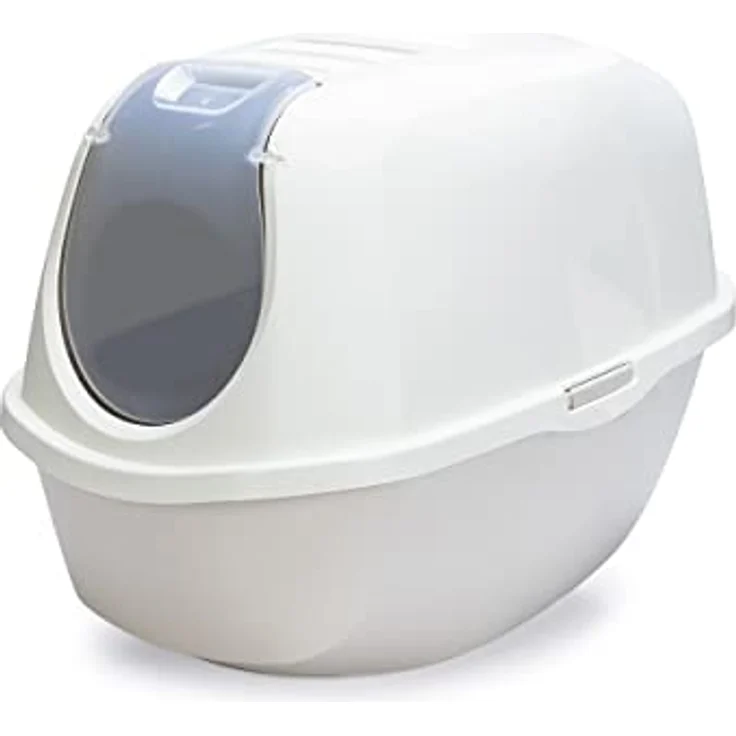 Karlie 51740 Katzentoilette Smart Cat L: 52 cm B: 39 cm H: 41 cm grau – Bild 1