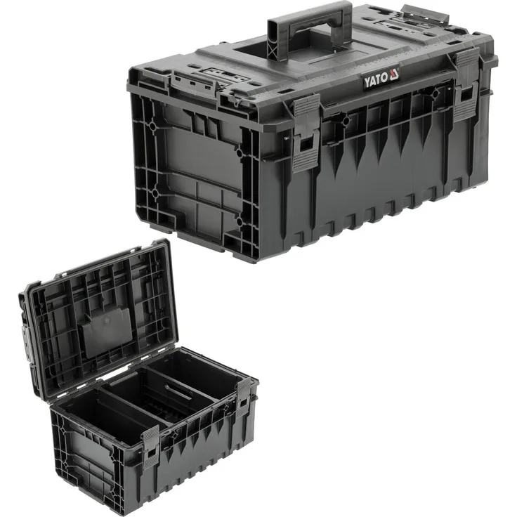 TRIZERATOP Werkzeugkoffer Systemkoffer, 38 Liter Fassungsvermögen, IP66 Dichtigkeit