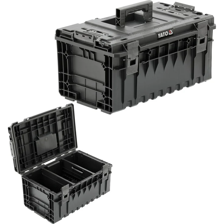 TRIZERATOP Werkzeugkoffer Systemkoffer, 38 Liter Fassungsvermögen, IP66 Dichtigkeit