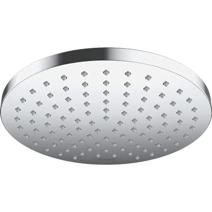 hansgrohe Regenduschkopf Vernis Blend, 20cm, 1 Strahlart wassersparend, runde Kopfbrause EcoSmart in Chrom – Bild 2