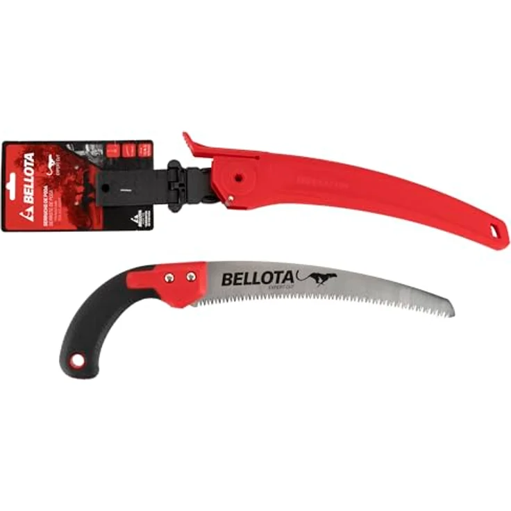 Bellota Astsäge Expert Cut, Handsäge mit 330 mm Kohlenstoffstahlblatt und Bi-Materialgriff – Bild 1