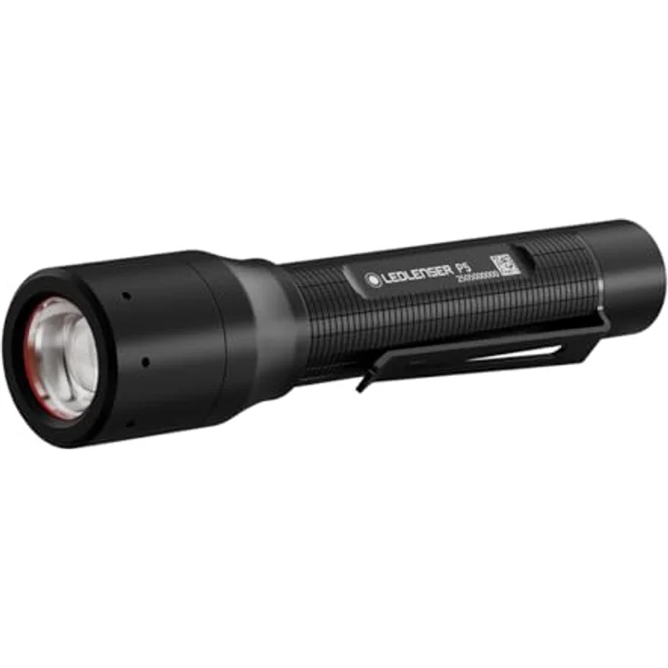 Ledlenser P5 LED Taschenlampe, 200 Lumen, 170 m Zoomfokus, IP54, 8 Stunden Laufzeit, 80 g, für Camping, Wandern, Werkstatt, Outdoor – Bild 1