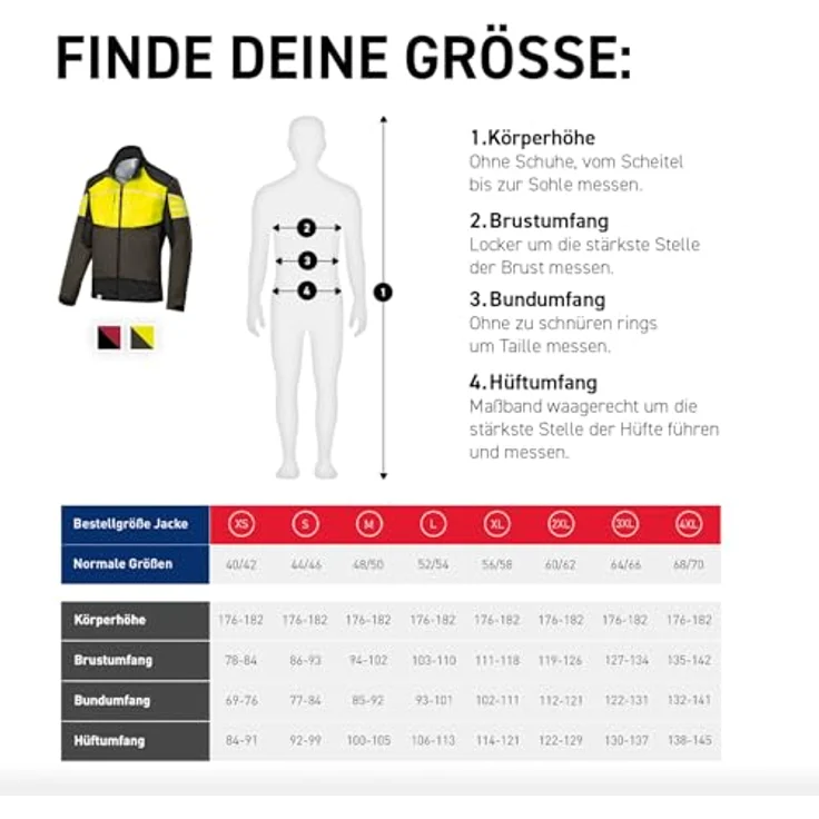 KÜBLER Workwear KÜBLER FOREST Arbeitsjacke bunt, Größe S, Unisex-Arbeitsjacke aus Mischgewebe, funktionelle Arbeitsjacke – Bild 10