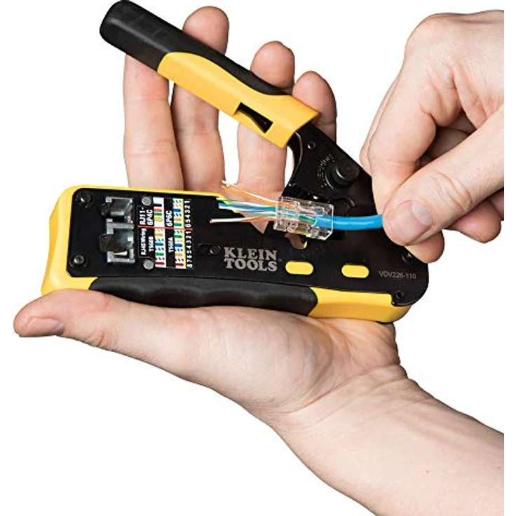 KLEIN TOOLS VDV226-110, gelb-schwarz, Pack of 1 – Bild 6