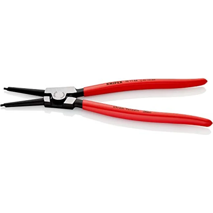 KNIPEX 46 11 A4 Sicherungsringzange für Außenringe auf Wellen schwarz atramentiert mit Kunststoff überzogen 320 mm – Bild 2