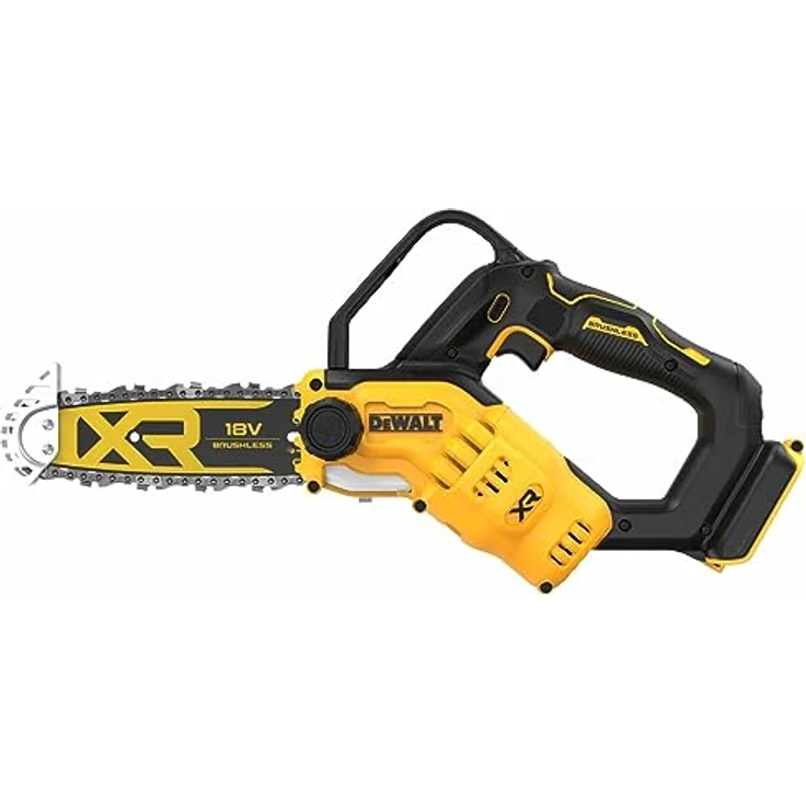 DeWALT Akku-Astsäge DCMPS520N-XJ 18V 20cm Schwert, Mini-Motorsäge, Strauchsäge, stufenloser Gasgebeschalter – Bild 2