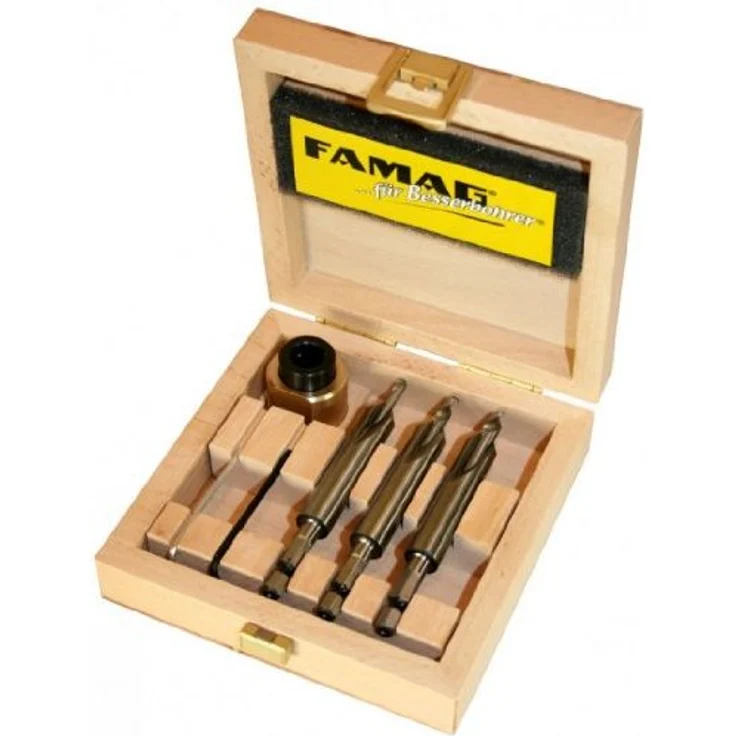 Famag Bohrer-Senker-Satz 5 mm mit Tiefenanschlag Senkdurchmesser 12 mm 3577.050.00 (3577.050.00) - Preisvergleich – Bild 3