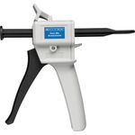 WEICON Kartuschenpistole Dosierpistole Easy-Mix D 50, zur Verarbeitung aller 50 ml Easy-Mix Kartuschen, robuste glasfaserverstärkte Pistole - Preisvergleich