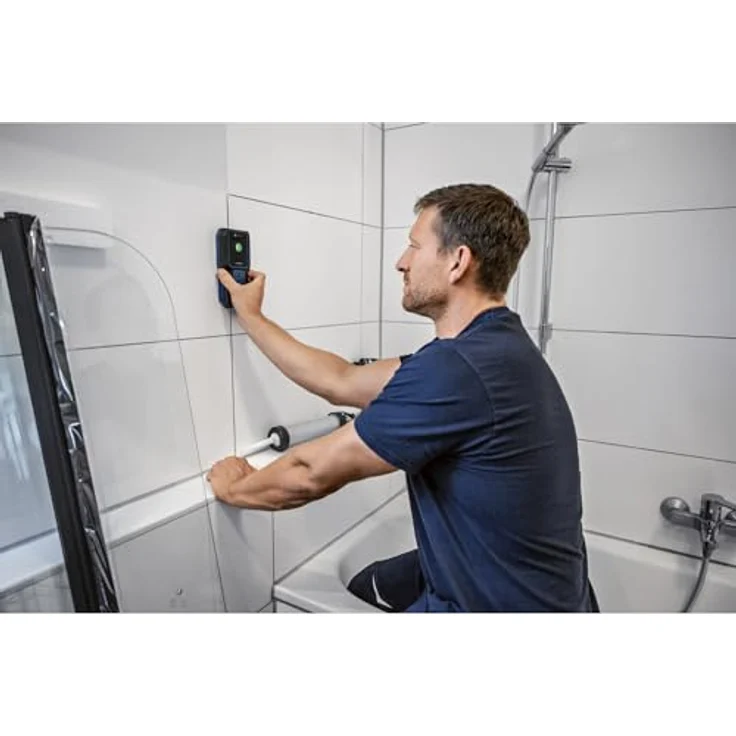 Bosch Professional GMS 100-23, Leitungsortungsgerät mit IP54 Schutz, Markierungsloch für Metall und stromführende Kabel – Bild 7