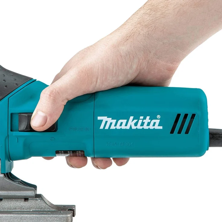 Makita 4351 FCTJB Pendelhubstichsäge schwarz - Stichsäge - Säge - im MAKPAC 720 W Leerlaufhubzahl 800-2800 U/min, Hubhöhe 26 mm Schnittleistung Holz 135 mm, Stahl 10 mm – Bild 3