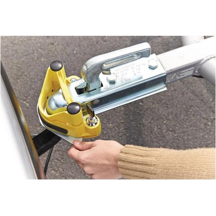 NORDWEST Anhänger-Diebstahlsicheru ng Stahl,pulv.L225xB200xH110 mm SB Verpackung – Bild 4