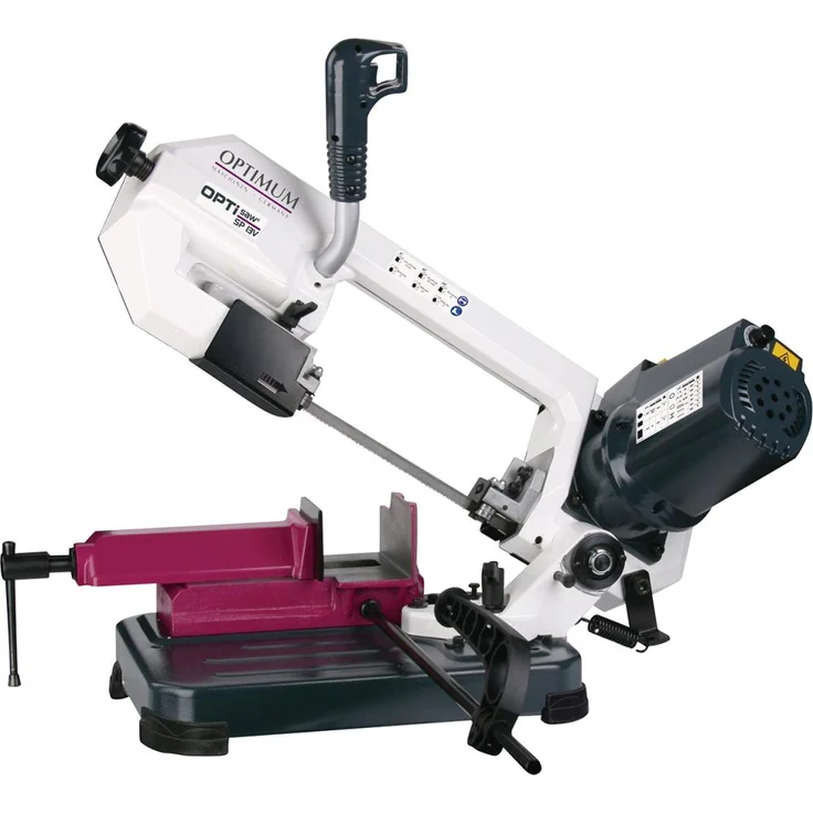 Stürmer Optimum OPTIsaw SP 13V - Schwenkrahmen-Metallbandsäge für Gehrungsschnitte – Bild 2