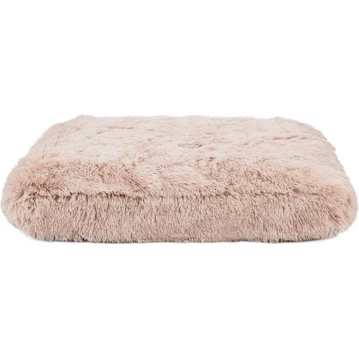 Fluffy Dogpillow S, Beige - Hundebett/Katzenbett mit superweicher Polyesterfüllung, abnehmbarem Bezug und rutschfester Unterseite – Bild 1
