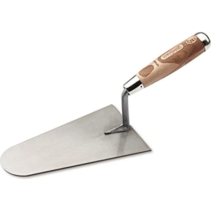 Nespoli N991928018 Maurerkelle mit runder Spitze, breit, Fsc Lasertouch 18 cm