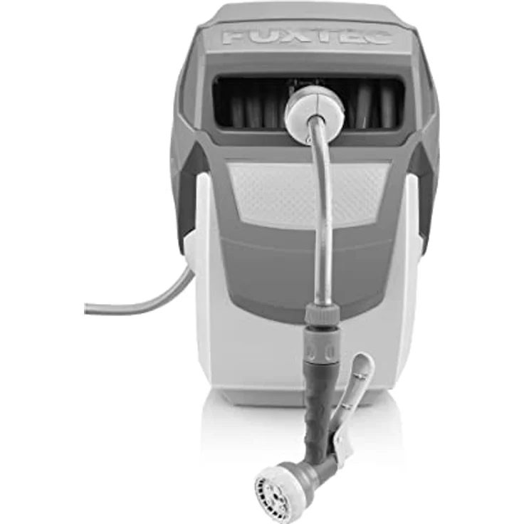 FUXTEC Wasserschlauchaufroller 30m rund FX-WSA30G Grau – Bild 5