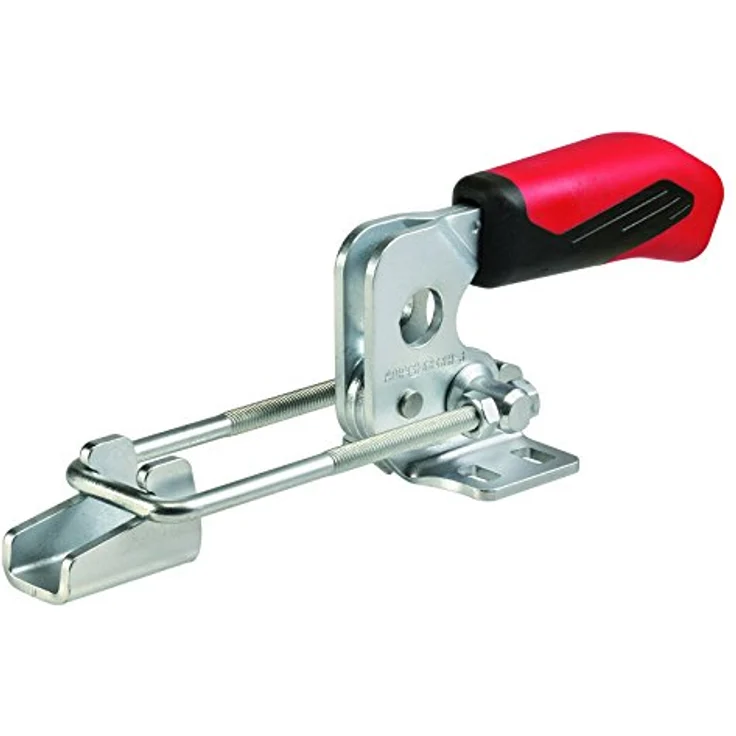 AMF Verschlussspanner horizontal 6848H G, verzinkter Bügelspanner mit einstellbarem Haken und ergonomischem Handgriff, Größe 3, 48,6 – 96 mm – Bild 1