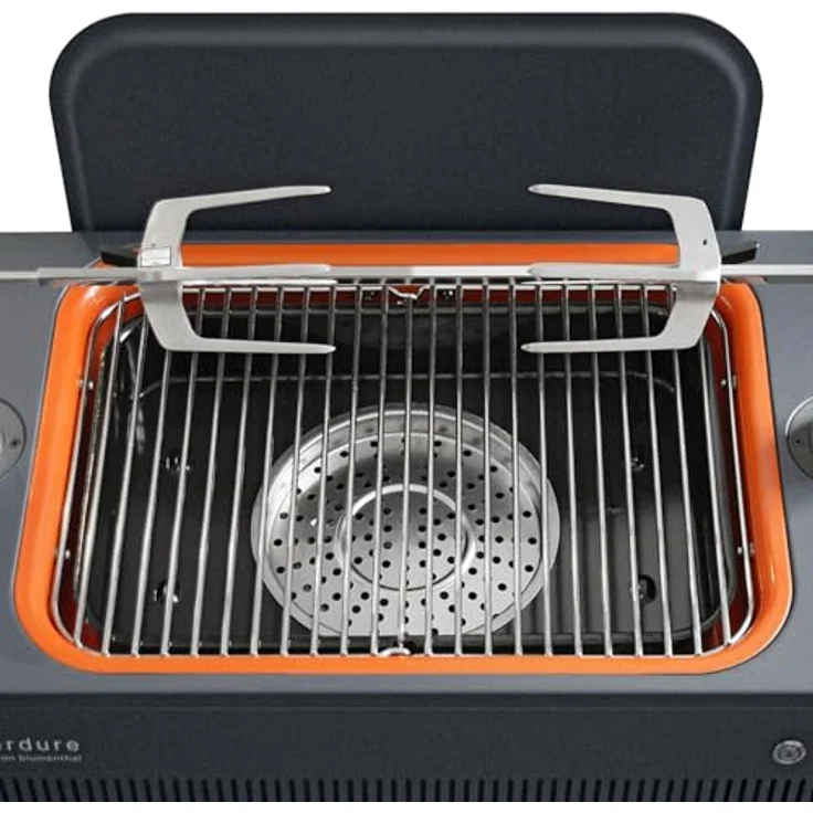 Everdure Holzkohlegrill Fusion inkl. elektrischem Anzünder und Standfuß – Bild 6