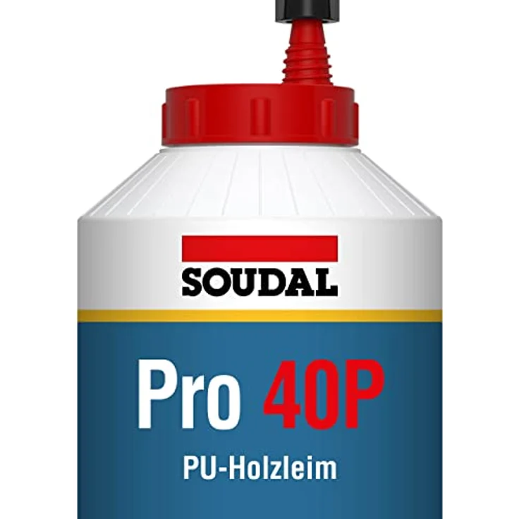 Soudal Pro 40P, Holzleim, D4, 750g, Flasche – Bild 1
