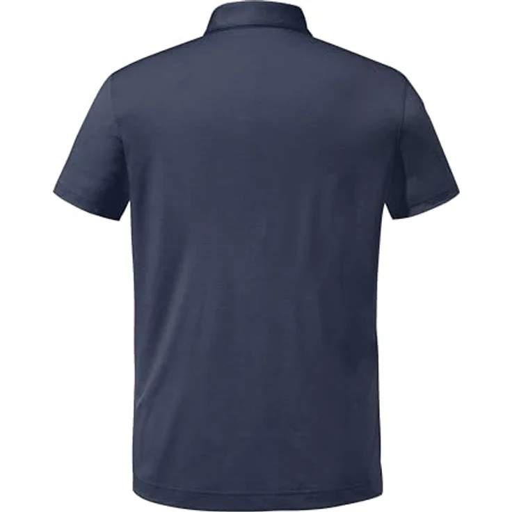 Schöffel Circ Polo Shirt Tauron, Herren, nachhaltig, schnell trocknend, blau, (48, M) – Bild 6