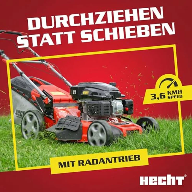 Hecht 554 SX Benzin Rasenmäher – Bild 4