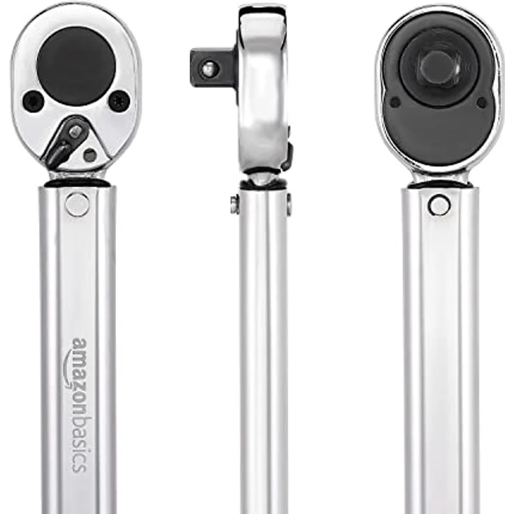 AmazonBasics Einrastender 1-2-Inch-Drehmomentschlüssel, 20-150 ft.-lb, 27.1-203.5 Nm – Bild 4