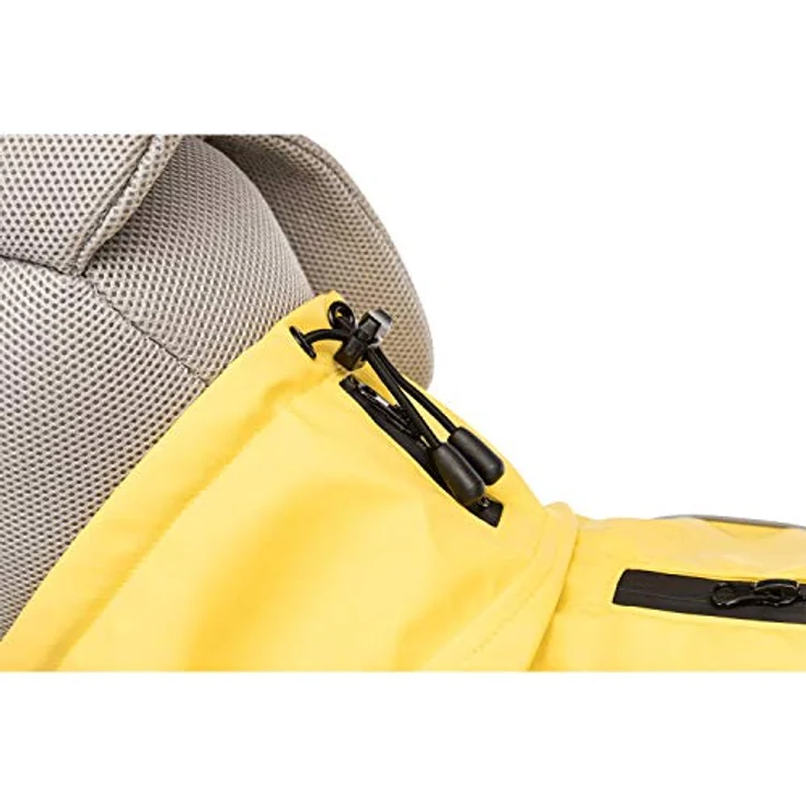 TRIXIE Regenmantel Vimy für Hunde XS gelb – Hunde-Regenjacke mit reflektierenden Elementen für mehr Sicherheit im Dunkeln – bequem & verstellbar - 7971 – Bild 5