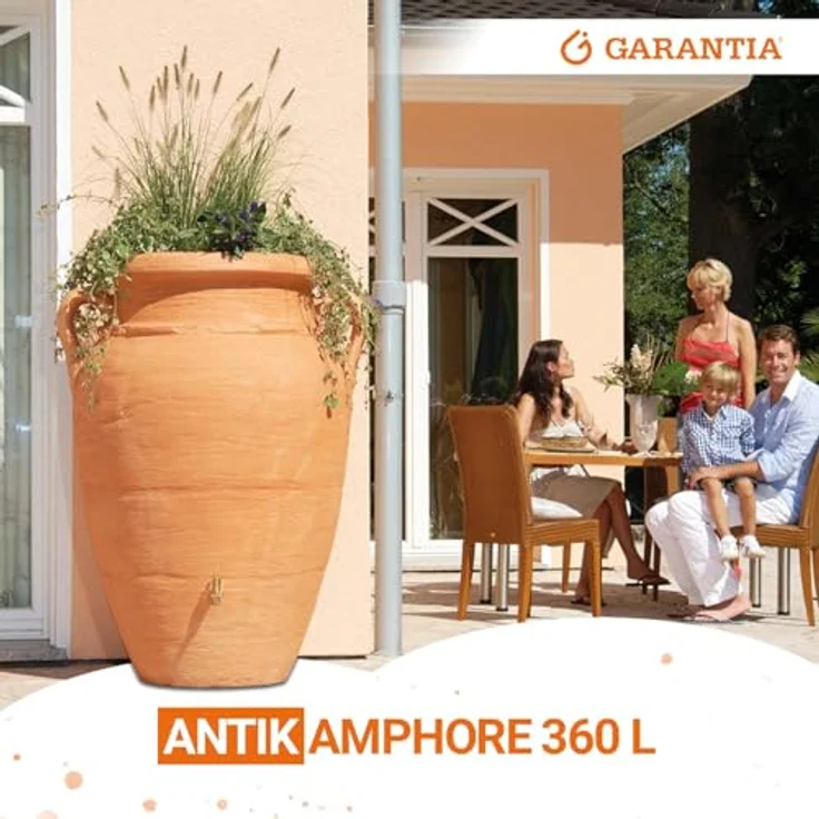Garantia ANTIK Amphore 360 L terrakotta - 211602 – Bild 3