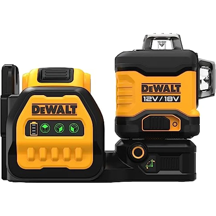 DeWalt Akku-Multilinienlaser D89D1G18-QW Grün, Kreuzlinienlaser inkl TSTAK 12 und 18V, Laserklasse 2 – Bild 3