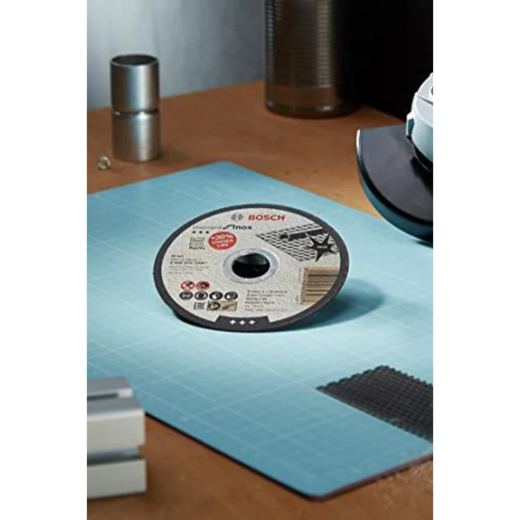 Bosch Professional Trennscheibe gerade Standard für Inox - Rapido WA 60 T BF, 115 mm, 10-er Pack, 2608603254 – Bild 6
