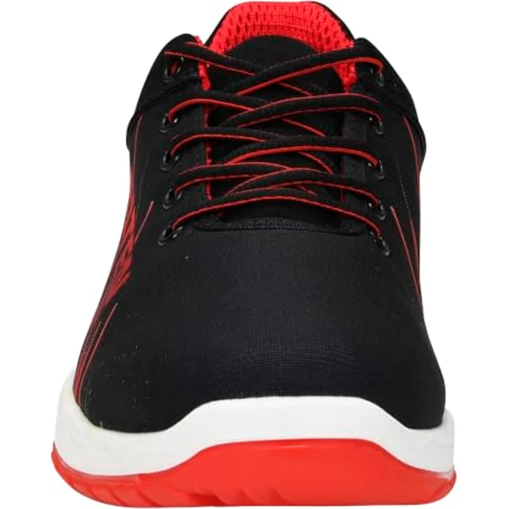 ELTEN LANA black-red Low ESD O1 Sicherheitsschuh, atmungsaktiv, gepolsterte Lasche, TPU/PU Sohle MAXXIMO – Bild 4
