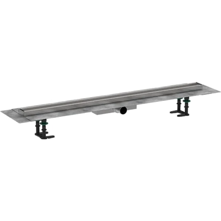 hansgrohe 56171000 RainDrain Compact Duschrinne 1000 befliesbar für Flache Installation Komplettset – Bild 1