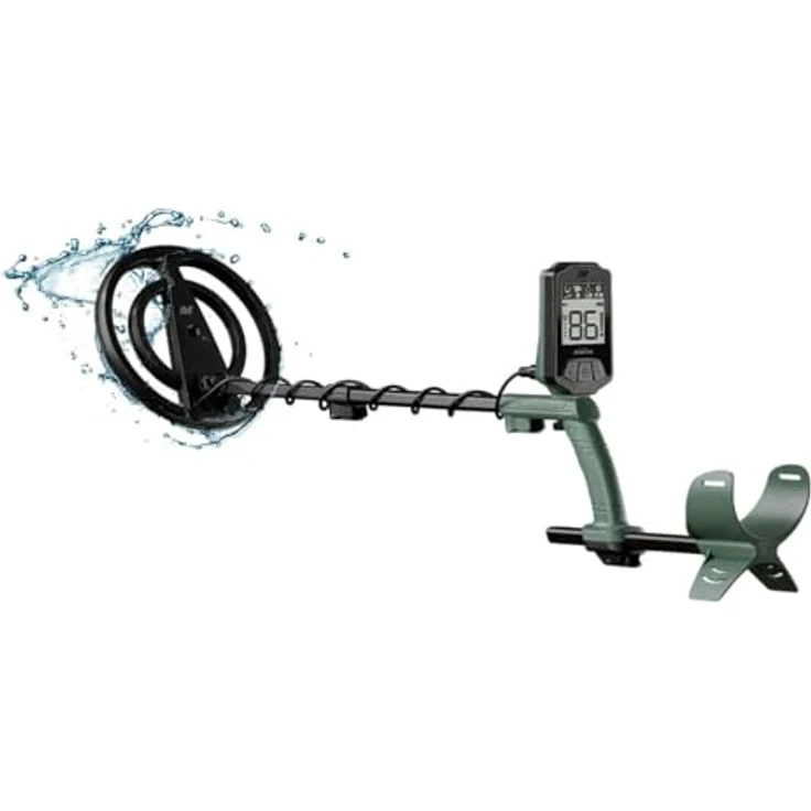 Minelab X-Terra Intrepid, Metalldetektor mit 10-Zoll wasserdichter Spule, Pinpoint-Modus und LCD-Display – Bild 2