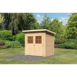 Unbekannt Karibu Gartenhaus Glücksburg 2 Natur 19 mm - Preisvergleich