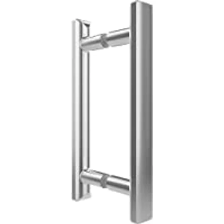 Schulte Drehtür mit Seitenwand 'Toura' pendelbar Anschlag rechts 100 x 100 cm, Sicherheitsglas ESG 8mm, fixil-Beschichtung, weiß – Bild 3